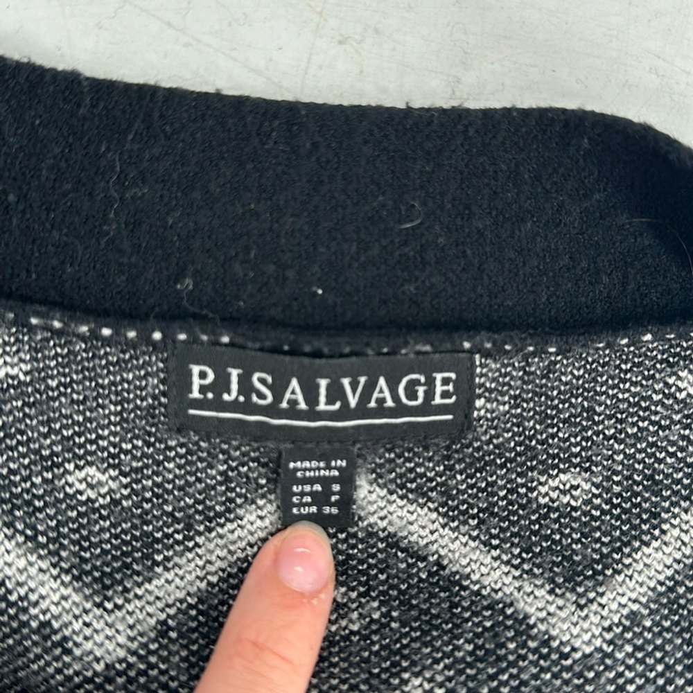 PJ Salvage Women's Loungewear Alpine Nights Cardigan warm comfy cabin sz sm - Picture 4 of 11